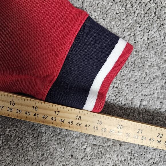 Polo Ralph Lauren Track Jacket Mens Large Red Team USA Vancouver 2010 Olympics - Picture 13 of 16